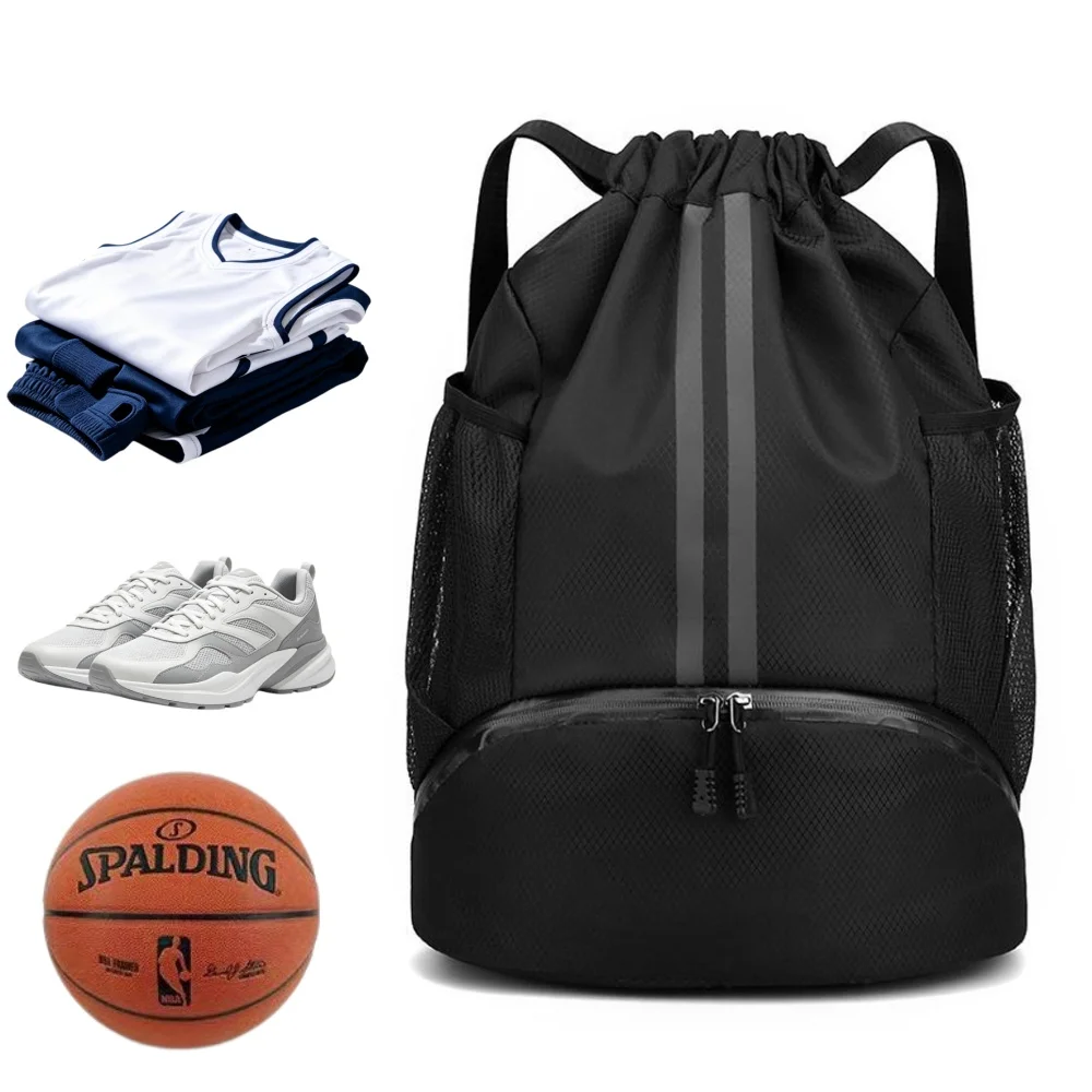 Drawstring Gym Bag - Sportrucksack mit Kordelzug, Leichte Sporttasche mit