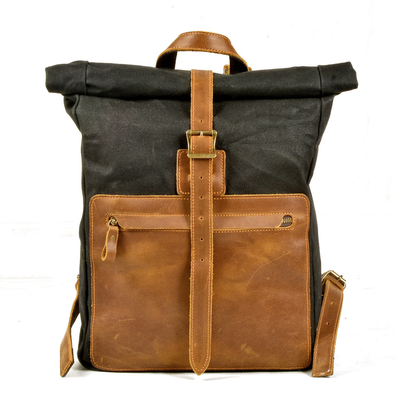 Canvas Backpack Casual - Neues Modell eines schlichten und retro