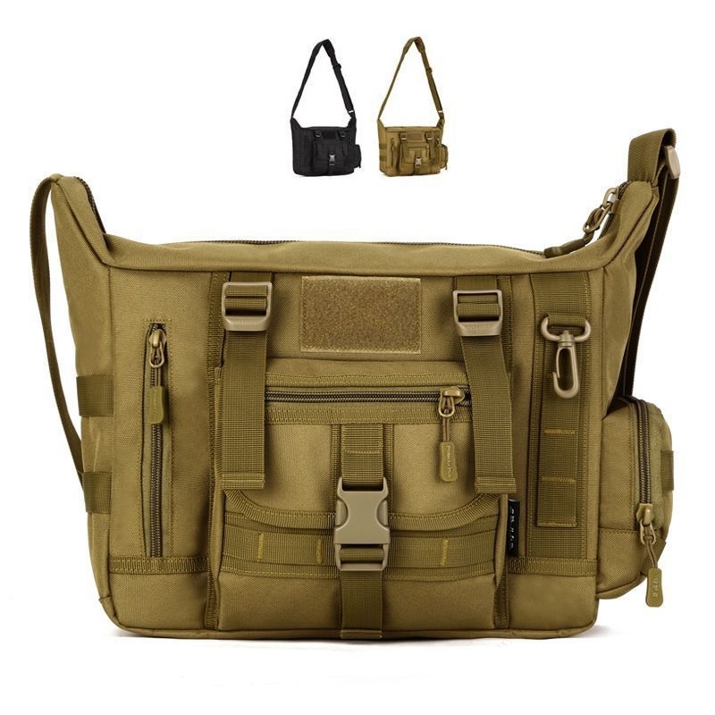 Rucksack Military Style - 14-Zoll-Laptop-Umhängetasche Herren Sporttaschen Mann Militärischer taktischer