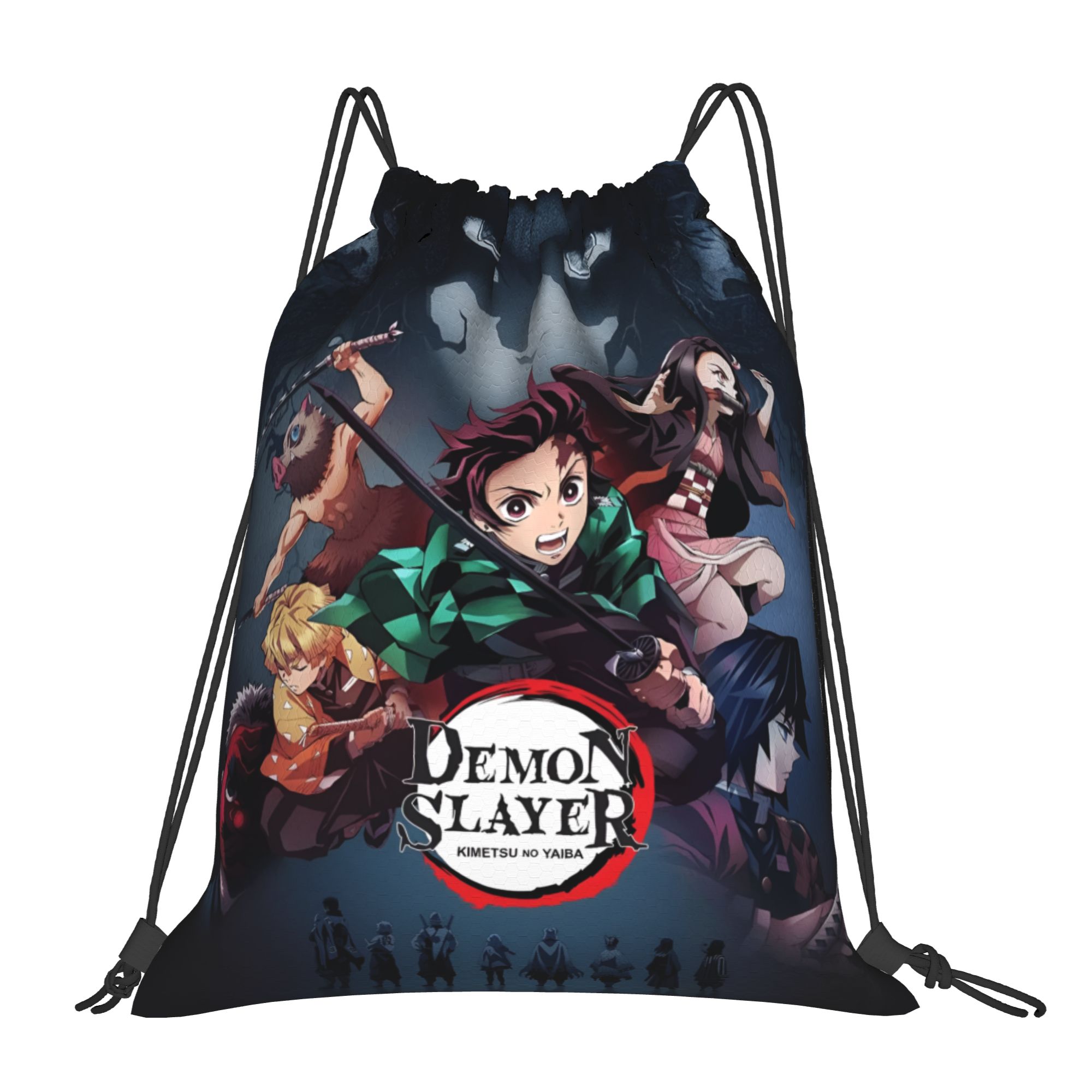Drawstring Gym Bag - Benutzerdefinierter D-Demons Slayers Rucksack mit Kordelzug