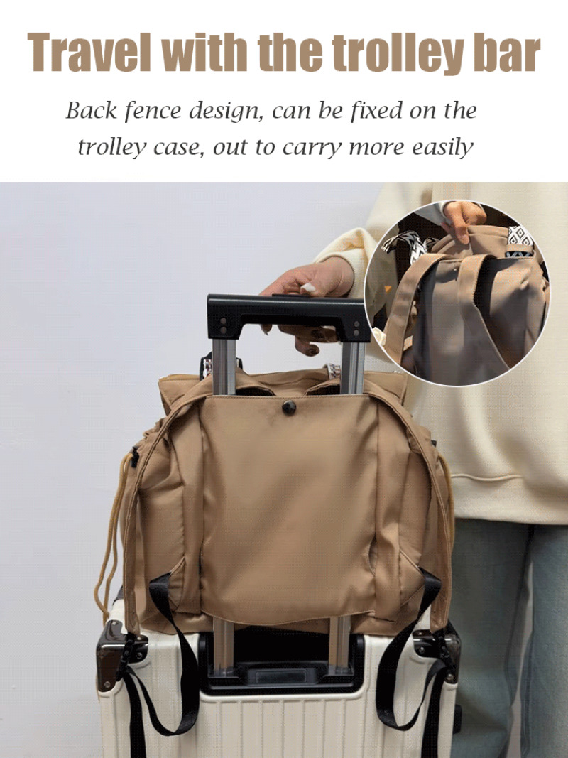 Backpack Diaper Bag - Multifunktionaler Damen-Rucksack, Reise-Organizer, Wickeltasche, große Kapazität,