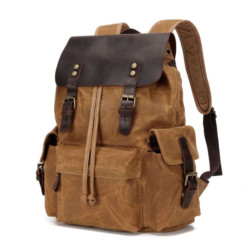 Neuer Herrenrucksack aus Canva – Canvas Backpack Casual Bewertung und Preis