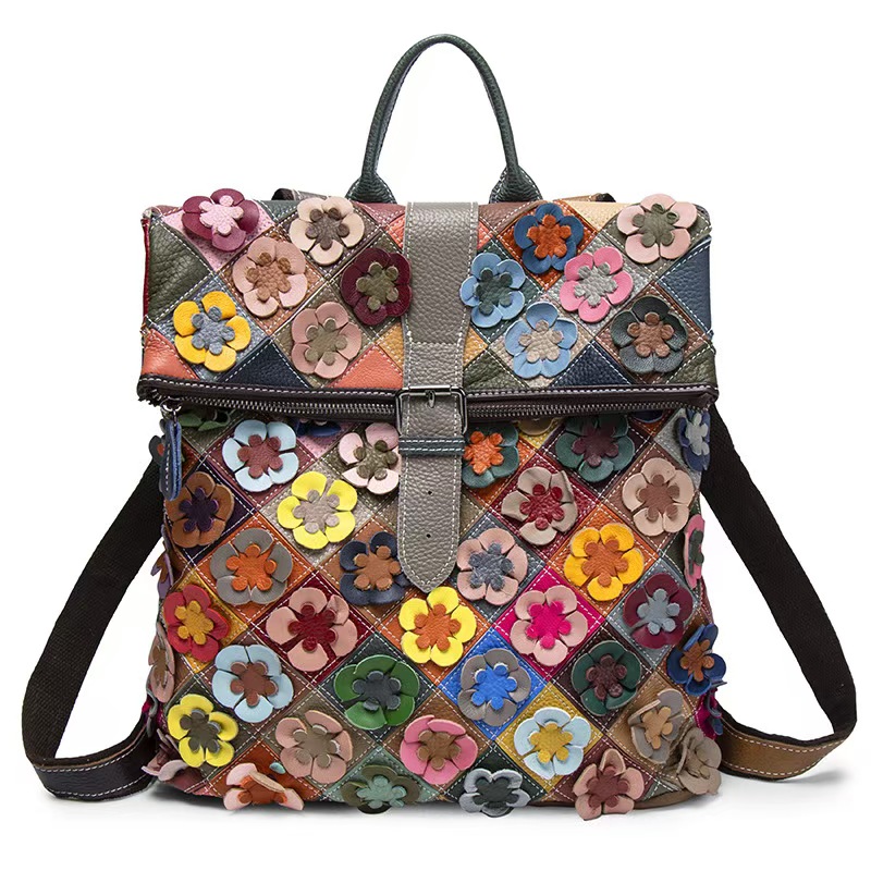 Vintage Damen Echtleder-Rucksa – Fashion Backpack Women Bewertung und Preis