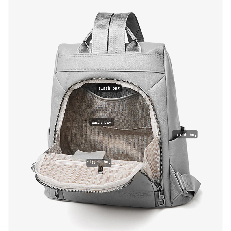FOXER Rucksack aus echtem Lede – Travel Backpack Anti Theft Bewertung und Preis