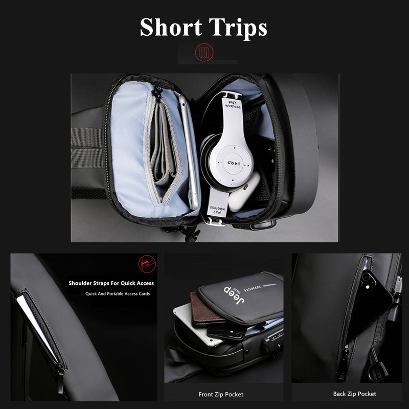 Jeep Buluo Herren Anti-Diebsta – Travel Backpack Anti Theft Bewertung und Preis
