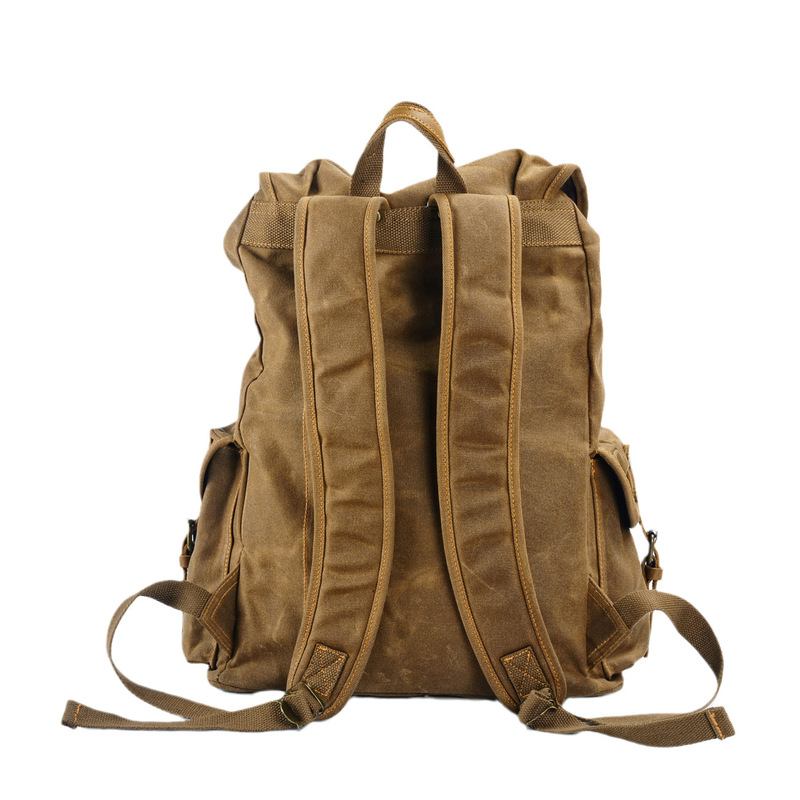 Retro-Rucksack aus weichem Wac – Canvas Backpack Casual Bewertung und Preis