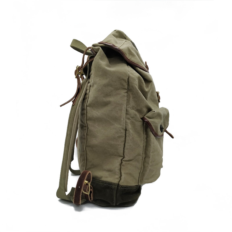 Retro Amerikanischer Hochdicht – Canvas Backpack Casual Bewertung und Preis