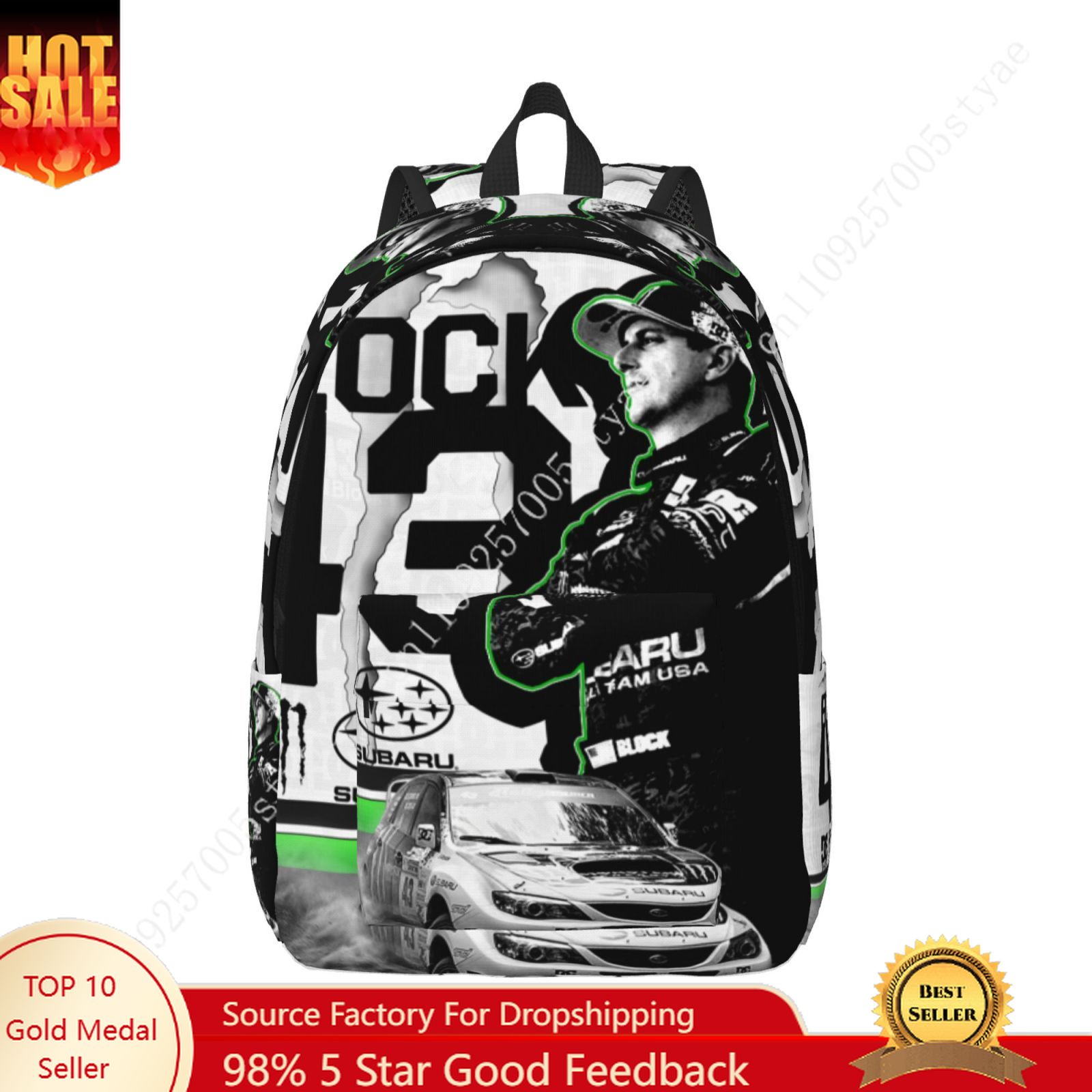 Ken Block 43 Custom Canvas Lei – Canvas Backpack Casual Bewertung und Preis