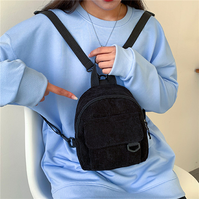 Einfarbig Mini Rucksack Cord K – Fashion Backpack Women Bewertung und Preis