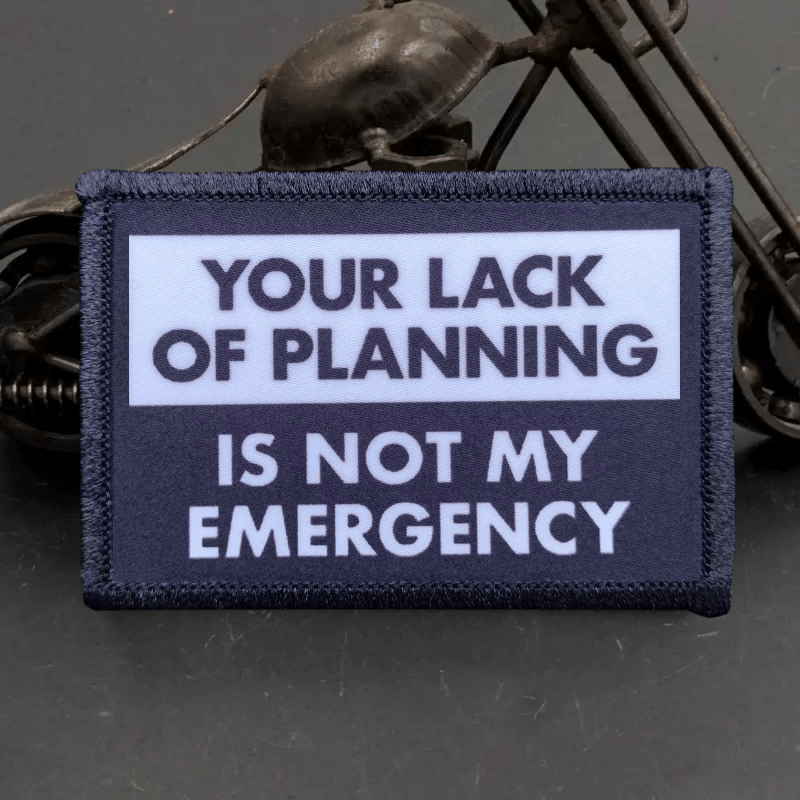Not My Emergency Funny Patch G – Rucksack Military Style Bewertung und Preis